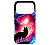 Art Spatial Graphique Cool Cosmic Fox Galaxy Coque pour iPhone 17 Pro