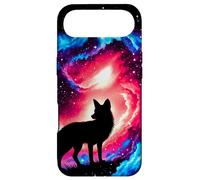 Art Spatial Graphique Cool Cosmic Fox Galaxy Coque pour iPhone Air