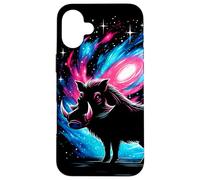 Art Spatial Graphique de la Galaxie Cool Cosmic Warthog Coque pour iPhone 16 Plus