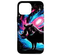 Art Spatial Graphique de la Galaxie Cool Cosmic Warthog Coque pour iPhone 16 Pro Max