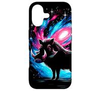 Art Spatial Graphique de la Galaxie Cool Cosmic Warthog Coque pour iPhone 17