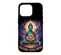 Art Spirituel Bouddha Méditation dans l'univers Coque pour iPhone 16 Pro