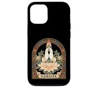 Art Spirituel d'Anjali Mudra Pranamasana Namaste Coque pour iPhone 12/12 Pro