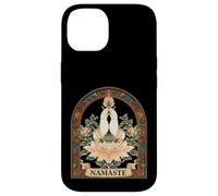 Art Spirituel d'Anjali Mudra Pranamasana Namaste Coque pour iPhone 14