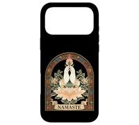 Art Spirituel d'Anjali Mudra Pranamasana Namaste Coque pour iPhone 17 Pro Max