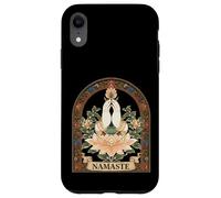 Art Spirituel d'Anjali Mudra Pranamasana Namaste Coque pour iPhone XR