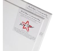 Art-Star 2X Chassis ENTOILÉ UNIVERSITÉ 70x70cm | Toiles sur châssis 70x70 cm | Toile préimprégnée, prêts à Peindre, châssis avec Toile