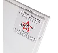 Art-Star 2X Chassis ENTOILÉ UNIVERSITÉ 80x80cm | Toiles sur châssis 80x80 cm | Toile préimprégnée, prêts à Peindre, châssis avec Toile