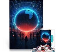 Art sur Internet Puzzle pour Adultes 1000 pièces Jeu Familial Anti-Stress Défi Difficile Excellent Cadeau pour Les Jeux 38x26cm