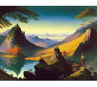 Art Sur Toile Photo D'Art D'Affiche beau paysage coloré pour la décoration du salon 60x90cm