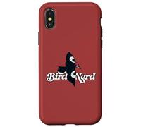 Art sur Un pic pileated, Illustration d'observation d'oiseaux, Nerd d'oiseaux Coque pour iPhone X/XS