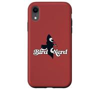 Art sur Un pic pileated, Illustration d'observation d'oiseaux, Nerd d'oiseaux Coque pour iPhone XR