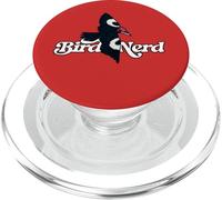 Art sur Un pic pileated, Illustration d'observation d'oiseaux, Nerd d'oiseaux PopSockets PopGrip pour MagSafe