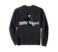 Art sur Un pic pileated, Illustration d'observation d'oiseaux, Nerd d'oiseaux Sweatshirt