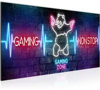 Art Tableau Decoration Murale Gaming Moderne Toile Salle de Jeux Peinture Sur Toile Affiche 40x100cm sans cadre
