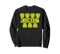 Art Tambour Africain Simple et Cool pour Fier Batteur Djembé Sweatshirt