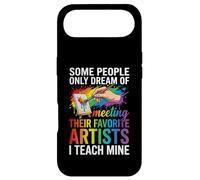 Art Teacher Appreciation I Teach Mine Colorful Paint Coque pour iPhone Air