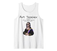 Art Teacher Definition Mona Lisa Artiste Amusant pour enseigner l'art Débardeur