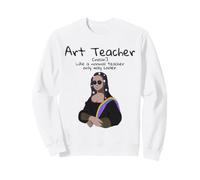Art Teacher Definition Mona Lisa Artiste Amusant pour enseigner l'art Sweatshirt