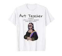 Art Teacher Definition Mona Lisa Artiste Amusant pour enseigner l'art T-Shirt