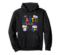 Art Teacher Elements Line Shape Color Sweat à Capuche