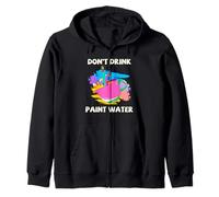 Art Teacher Peinture Eau Humour Salle de rtiste Citation Design Sweat à Capuche