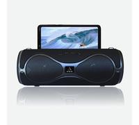 Art Tech Lab Enceinte Bluetooth LED Wireless, USB, AUX, SD ou TF Card, Haut-Parleur Portable pour Smartphones, Tablettes, Computers, Laptops
