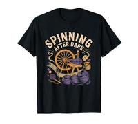 Art Textile Filage La Main Rouet Fileuse T-Shirt