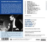 ART & THE JAZZ MESSENGERS BLAKEY - MOANIN' CD NEUF