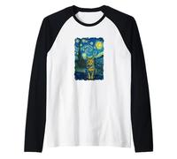Art - The Staring Cat Van Gogh Manche Raglan
