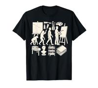 Art Thérapeute Evolution Graphique de thérapie créative Amusante T-Shirt