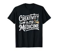 Art Thérapeute La Créativité Est Mon Remède Thérapie T-Shirt