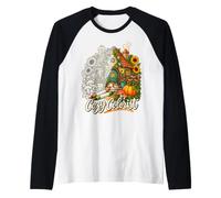 Art Thérapeutique pour Amateurs de Chats et Fleurs Manche Raglan