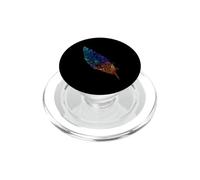 Art Tribal indigène indigène de Plumes colorées amérindiennes PopSockets PopGrip pour MagSafe