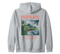 Art Tropical de Porto Rico : Fierté et Évasion Insulaire Sweat à Capuche