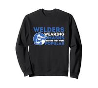 Art typographique drôle de Soudeur Industriel Sweatshirt