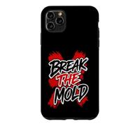 Art typographique Vieilli de Motivation Break The Mold Coque pour iPhone 11 Pro Max