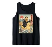 Art Ukiyo-e Japonais Vintage Japonais Golden Retriever Ninja Débardeur