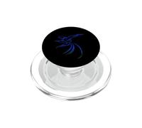 Art vectoriel de Style Calligraphie derviche Teinte Bleue PopSockets PopGrip pour MagSafe