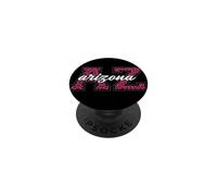 Art Vintage Arizona Game Day imprimé léopard pour Fan Art PopSockets PopGrip Adhésif