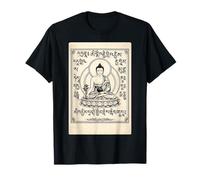 Art Vintage de Bouddha pour Méditation et Sérénité T-Shirt