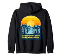 Art Vintage des Portes du Parc National de l'Alaska Arctique Sweat à Capuche