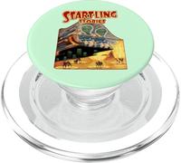 Art Vintage d'extraterrestres de Science-Fiction d'histoires surprenantes PopSockets PopGrip pour MagSafe
