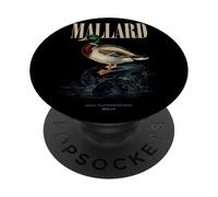 Art Vintage d'observation des Oiseaux colverts, Nature, Amour, Oiseaux PopSockets PopGrip Adhésif