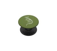 Art Vintage du Dinosaure Dilophosaure PopSockets PopGrip Adhésif