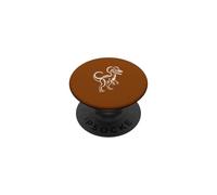 Art Vintage du Dinosaure Dilophosaure PopSockets PopGrip Adhésif