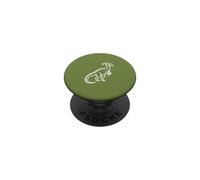 Art Vintage du Dinosaure Dilophosaure PopSockets PopGrip Adhésif