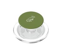 Art Vintage du Dinosaure Dilophosaure PopSockets PopGrip pour MagSafe