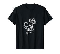Art Vintage du Dinosaure Dilophosaure T-Shirt