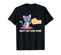 Art Vintage du Meilleur père de Chat de Tous Les Temps T-Shirt